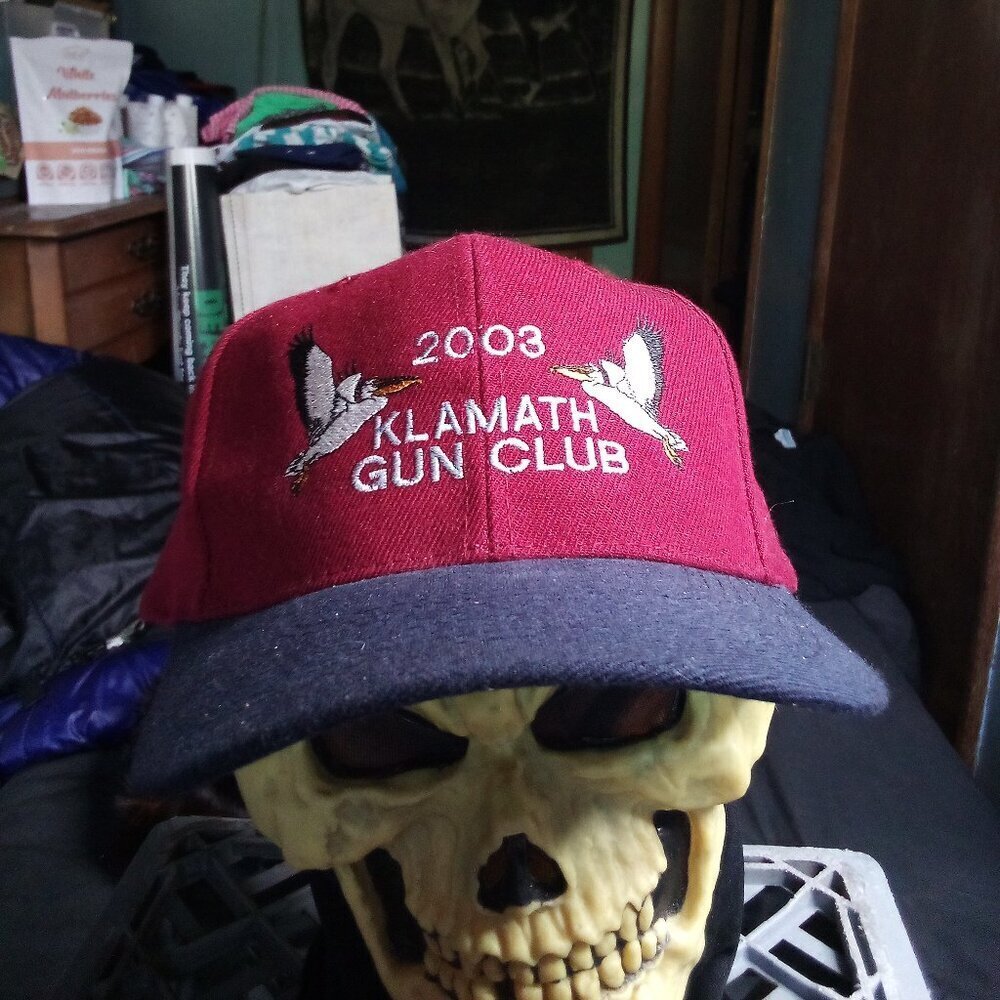Deadstock Vintage Klamath Gun Club 2003 Snap Hat Cap